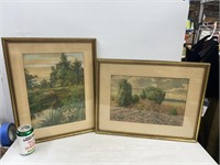Mehmbeck signed paintings