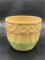 McCoy Pottery Brown Green Grecian Jard #15