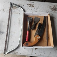 Hand saws and more.