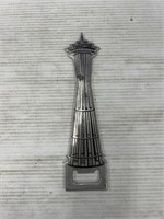 Space needle bottle opener
