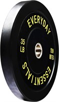 Signature Fitness 2 Olympic Bumper Plate  35 lbs