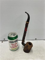 Vintage Wooden smoking pipe Ropp