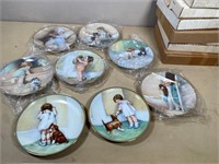 vintage Bessie PEASE Cutmann collectors plates