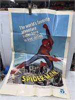 Spider-Man decorative poster 41 in tall and 26 in