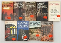 William Faulkner Books Lot of 9