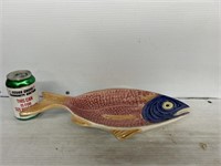 Made in Portugal decorative fish plate