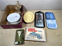 kitchen related - vintage Junior bake set