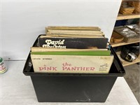 Collectable records includes the Pink panther,
