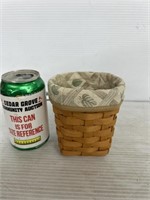 Longaberger handmade basket 2002 l