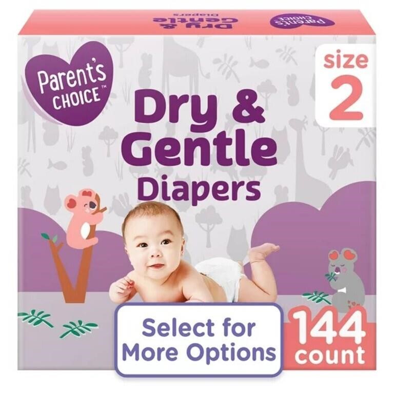 Dry & Gentle Diapers Size 2