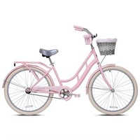 26 In. Charleston Ladies Cruiser Bike Pink