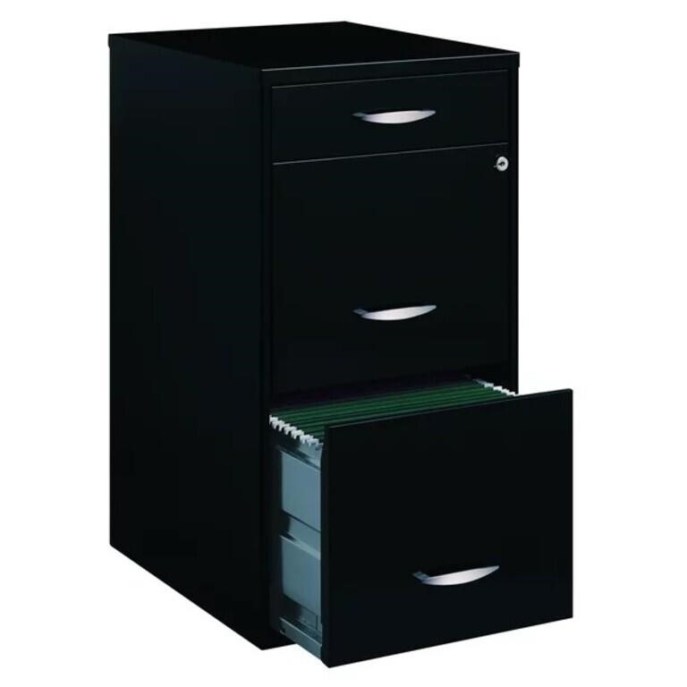 Filing Cabinet 18w  3-drawer Organizer File