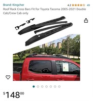 Cross Bars for Toyota Tacoma (Open Box)