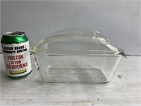 Westinghouse Pyrex clear glass refrigerator loaf