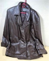 Spiegel 3X womens leather coat