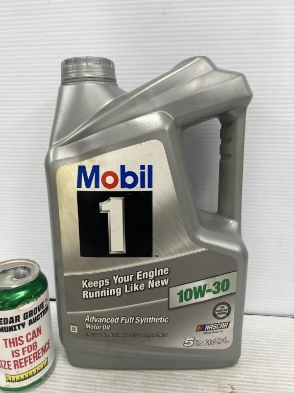 Mobil 3 qts 10W-30 motor oil