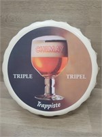 Chimay Triple Bottle Cap Advertising