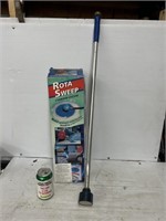 Rota sweep car wash system and water hose nozzle