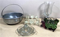 vintage bowl, lemon juicer, decoration & more