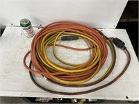 Heavy duty extensions cords two