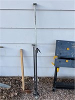 to load stabilizer poles