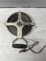 Bell system steel tape reel