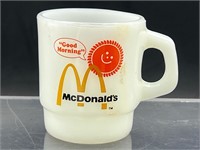 Vintage McDonalds Good Morning Fire King mug