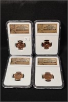 2009 P Lincoln Cent Collection NGC Brilliant Uncir