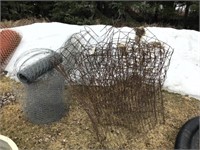 Misc Lawn Fencing, Chicken Wire, Page Wire, Cable