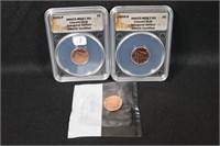 2009 P & 2009 D Lincoln Cent Inaugural Edition ANA