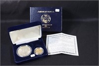 American Eagle Collection - 1994 $10 Gold Coin & $