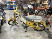 1981 Honda passport 70cc motorcycle seats been