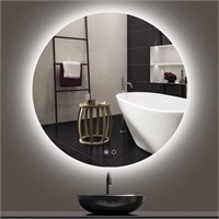 $107  Keonjinn 32 Inch LED Mirror  Anti-Fog