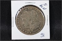 1879 S Morgan Silver Dollar Third Reverse