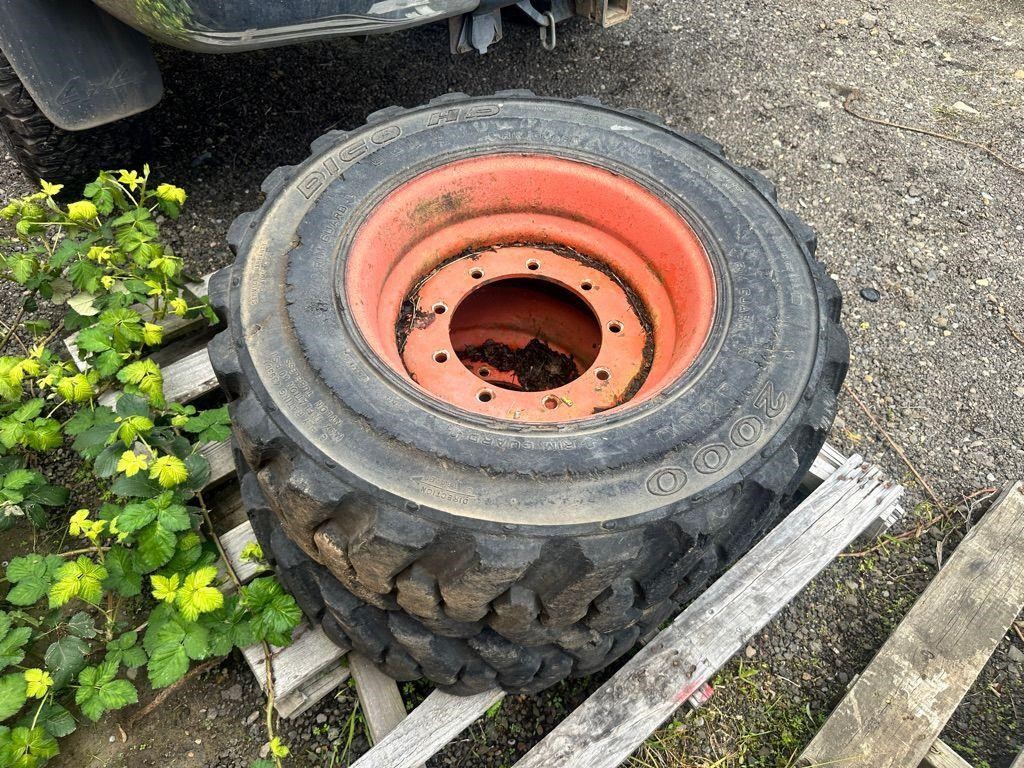 Skid steer Tires and Rims (Qty. 2)