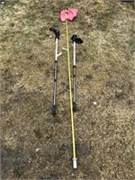 2 Highgear Adjustable Walking Sticks (36" - 51")