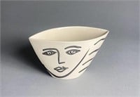Donna Polseno Face Vase American Late 20th Century