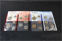 Mint Set - 2001 P&D w/ Statehood Quarters