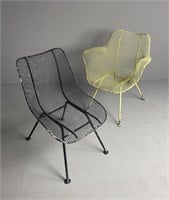 Woodard Sculptura Arm Chair & Side Chair