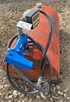 Slip Tank with 12V DC Pump(20gpm) Hose and