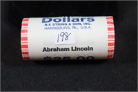 UNC Roll Presidential Dollar Coins - Abraham Linco