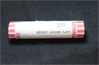 UNC Roll - Lincoln Cents - 2010 P Shield Reverse