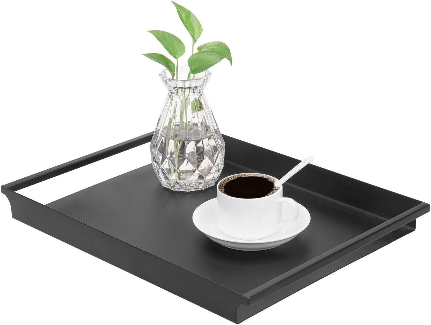 Serving Tray - Vintage Style Matte Black