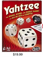 Yahtzee  - A family favorite for over 40 years.