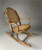 Thonet Child's Bentwood Rocking Chair