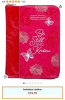 Be Still and Know Guided Devotional (Faux