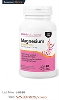 Smart Solutions Magnesium Bisglycinate 90 Caps