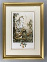 Daniel Merriam Signed Lithograph with Remarque