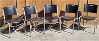 (5) Stacking Chairs