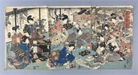 Japanese Wood Block Print Utagawa Kunisada